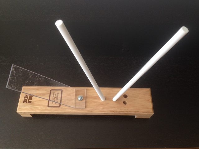 V-Type Ceramic Rod Sharpener, 2 Rods, 9"