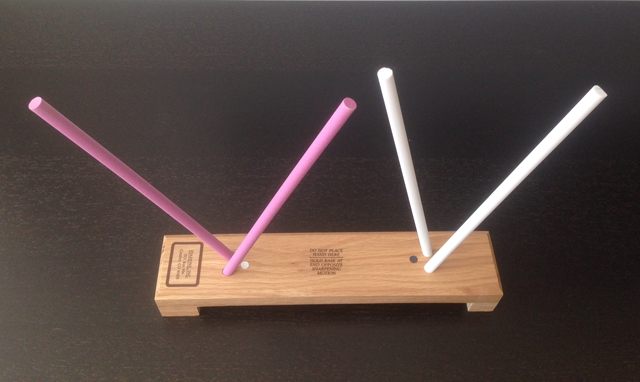 V-Type Ceramic Rod Sharpener, 4 Rods, 9"